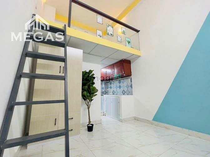 Hình ảnh Phòng DUPLEX có Sẵn Máy Lạnh Thang Máy ngay Bình Trị Đông