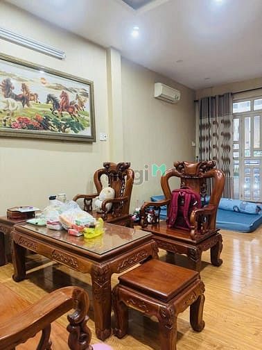 Hình ảnh nhà 4 tầng mặt tiền đường ba vân