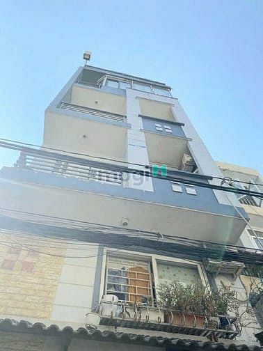 Hình ảnh nhà 6 tầng hẻm xe tải thông bàu bàng