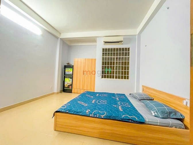 Hình ảnh Studio_28m2_cửa sổ, thoáng mát, tủ lạnh, máy lạnh_Phan Văn Trị_BThanh