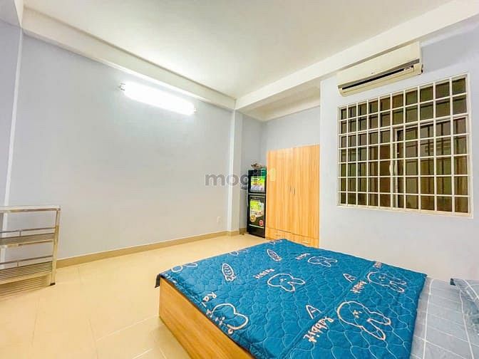 Hình ảnh Studio_28m2_cửa sổ, thoáng mát, tủ lạnh, máy lạnh_Phan Văn Trị_BThanh