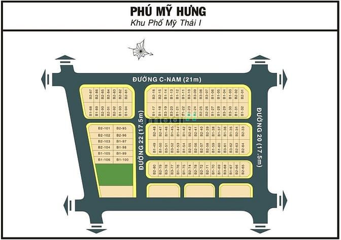 Hình ảnh Cần cho thuê biệt thự Mỹ Thái phố vườn - Phú Mỹ Hưng.