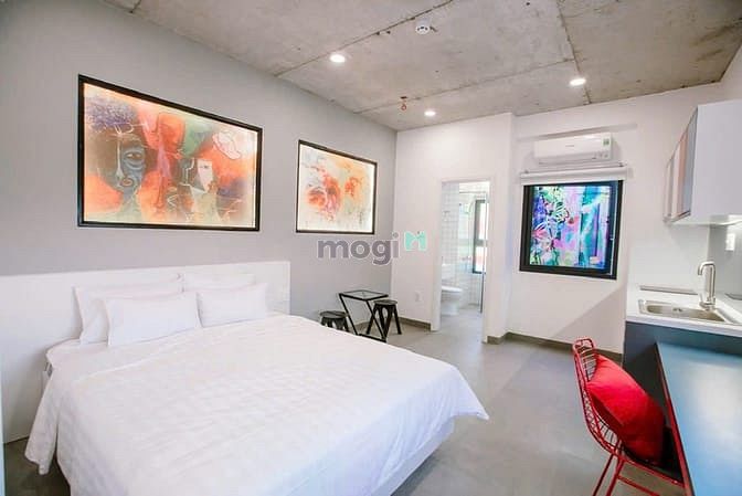 Hình ảnh Trống siêu phẩm studio cửa sổ trời Quận 10 gần cầu vượt Ng Tri Phương