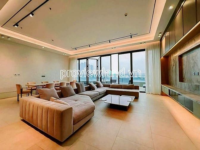 Hình ảnh Bán căn Pool Villa The River Thủ Thiêm, 280m2 , 4PN -4WC, có thang máy