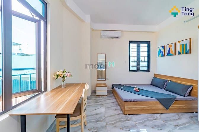 Hình ảnh Cho thuê Studio cửa sổ lớn, đầy đủ nội thất mới ngay Phạm Văn Đồng
