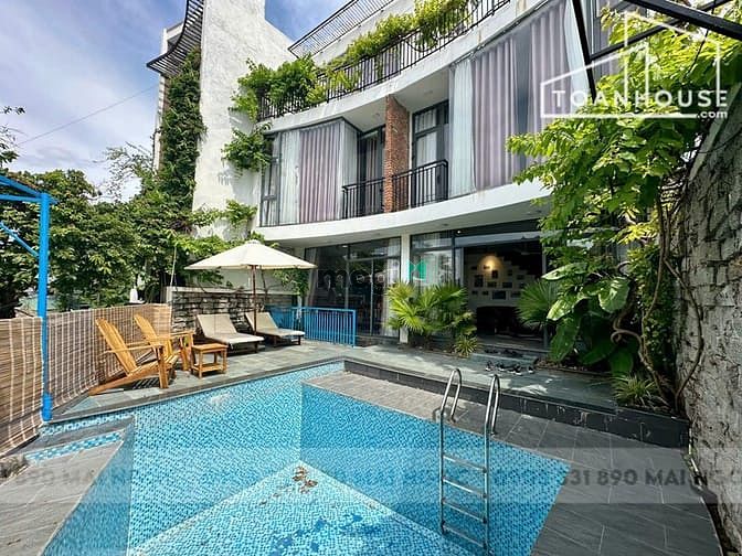 Hình ảnh Cho thuê villa hồ bơi 3pn khu Nam Việt Á