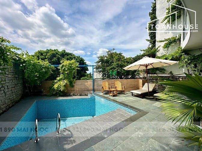 Hình ảnh Cho thuê villa hồ bơi 3pn khu Nam Việt Á