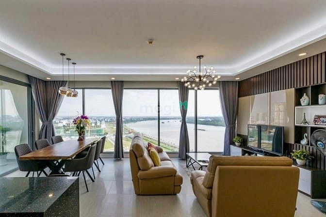 Hình ảnh Cho Thuê Căn 3PN Full Nội Thất Cao Cấp Tại Đảo Kim Cương Quận 2