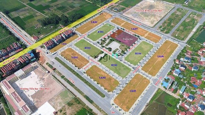 Hình ảnh Siêu phẩm đất nền thủ phủ công nghiệp - Thái Đào Residence