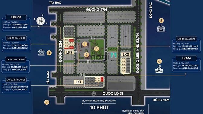 Hình ảnh Siêu phẩm đất nền thủ phủ công nghiệp - Thái Đào Residence