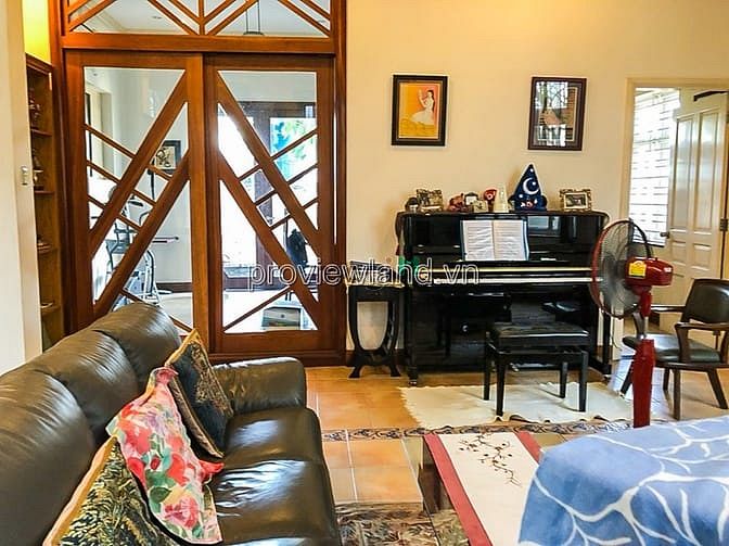 Hình ảnh Cho thuê biệt thự Fideco Thảo Điền, 340m2, 3 lầu, 5PN, sân vườn