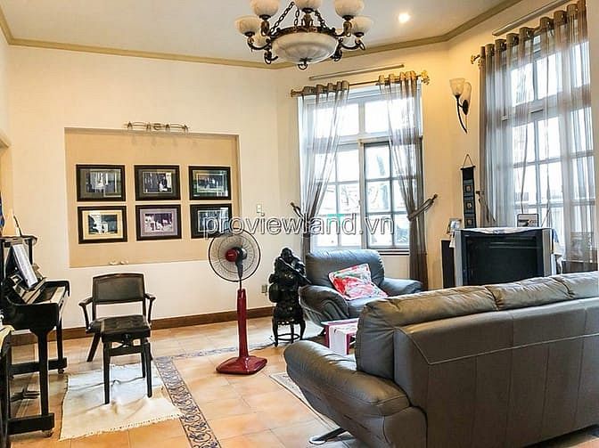 Hình ảnh Cho thuê biệt thự Fideco Thảo Điền, 340m2, 3 lầu, 5PN, sân vườn