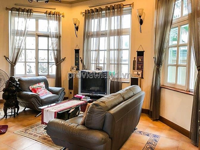 Hình ảnh Cho thuê biệt thự Fideco Thảo Điền, 340m2, 3 lầu, 5PN, sân vườn
