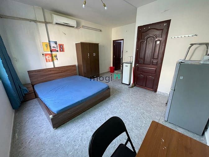 Hình ảnh Studio Trung Tâm Q1, có ban cửa sổ lớn, thoáng mát sạch sẽ, giờ giấc t