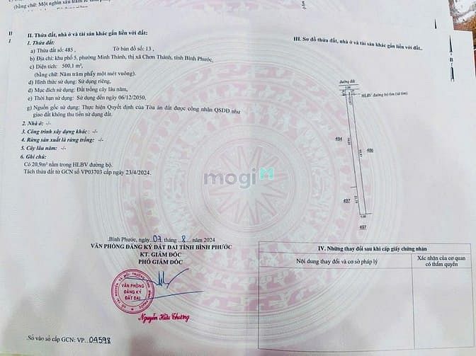 Hình ảnh Đất phường Minh, Bình Phước CÓ SỔ SẴN, GIÁ RẺ