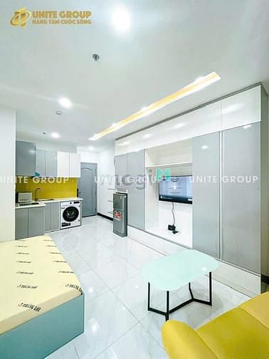 Hình ảnh STUDIO ban công máy giặt riêng gần chợ Tân Quy , Lotte Mart