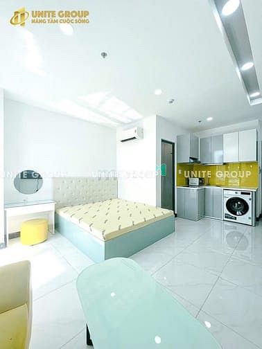 Hình ảnh STUDIO ban công máy giặt riêng gần chợ Tân Quy , Lotte Mart