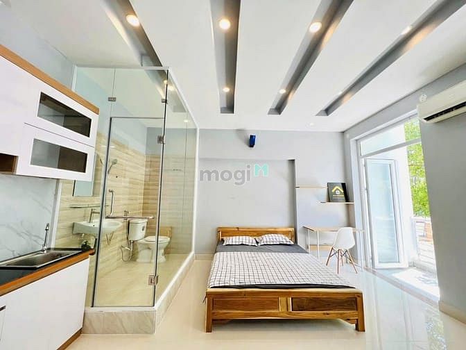 Hình ảnh STUDIO ban công máy giặt riêng gần chợ Tân Quy , Lotte Mart