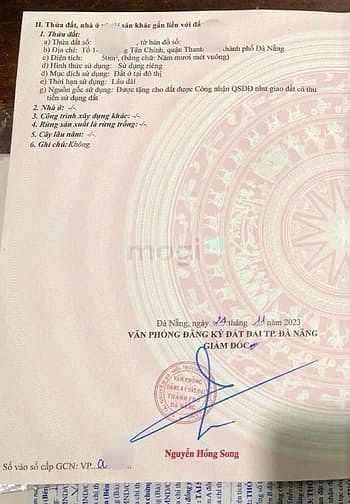 Hình ảnh Bán Lô Đất 2 Mặt Kiệt Lê Duẩn, Thanh Khê, Đà Nẵng