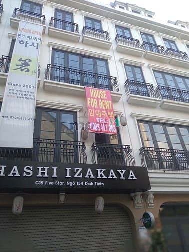 Hình ảnh Cho thuê biệt thự liền kề C15 - Khu Five Star Mỹ Đình