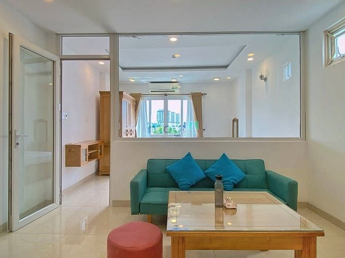 Hình ảnh 1PN riêng 55m2 mặt tiền Q10_Thang máy_Máy giặt riêng