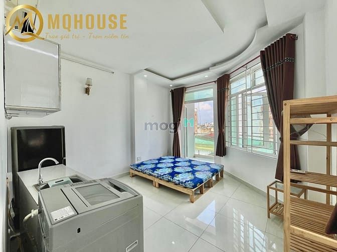 Hình ảnh Căn Studio Mặt Tiền Full nội thất có máy giặt riêng