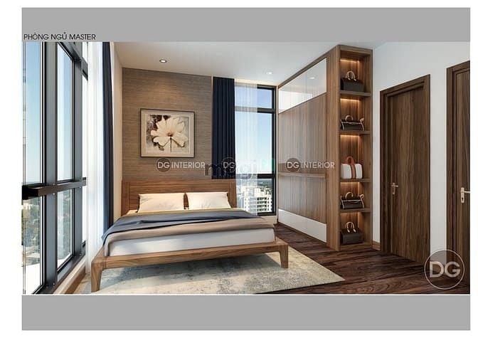 Hình ảnh Bright and Spacious 2+1 BR Corner Apartment in Trang An Complex