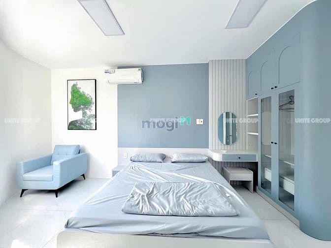 Hình ảnh Căn Hộ 1PN 1 PK Ban Công Riêng, Đầy Đủ Nội Thất, Nhà Mới 100%