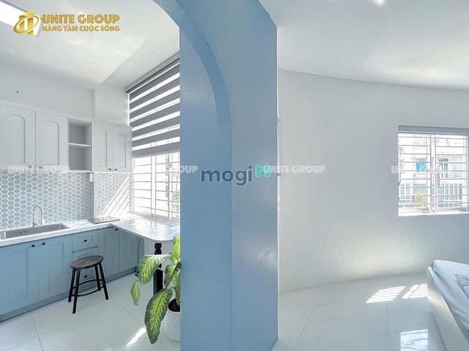 Hình ảnh Căn Hộ 1PN 1 PK Ban Công Riêng, Đầy Đủ Nội Thất, Nhà Mới 100%