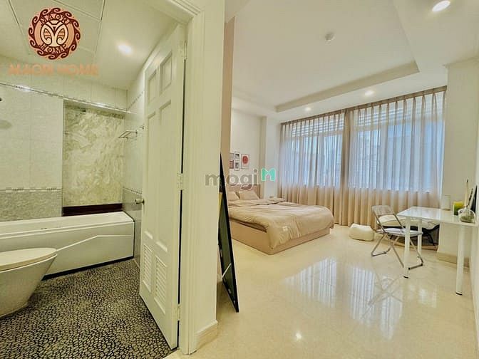 Hình ảnh Cho thuê chung cư mini 1 phòng ngủ rộng 60m2 full NT hầm xe thang máy