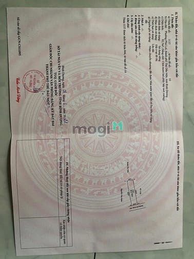 Hình ảnh Đất phú lợi đường ô tô 4.62 x 20 chỉ 2ti7