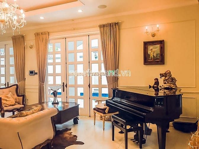 Hình ảnh Cho thuê Biệt thự Eden Thảo Điền, 334m2 đất, ngang 21, 4PN, 3 tầng