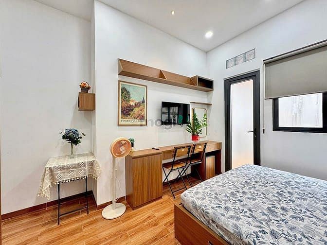 Hình ảnh ✅ Studio Mới, Tách Bếp, Sân Sau Thoáng Mát, Full Nội Thất.