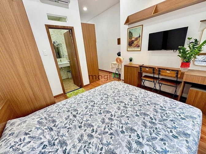 Hình ảnh ✅ Studio Mới, Tách Bếp, Sân Sau Thoáng Mát, Full Nội Thất.
