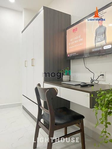 Hình ảnh Căn studio nội thất cao cấp, máy giặt riêng gần chợ Bà Chiểu