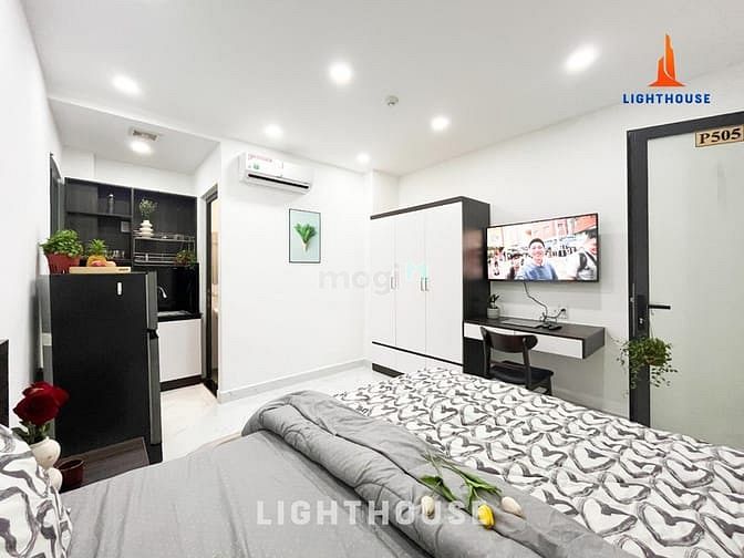 Hình ảnh Căn studio nội thất cao cấp, máy giặt riêng gần chợ Bà Chiểu