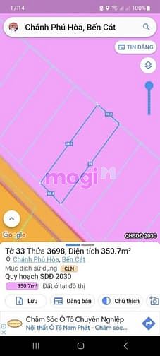 Hình ảnh Đất ngộp chánh phú hoà 10x35 đường lớn 1ti1
