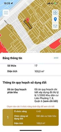 Hình ảnh 1% phí môi giới ACE trợ duyên !!! 958/36 Lò Gốm P8 Q6 ; 5.950 tỷ/100m2
