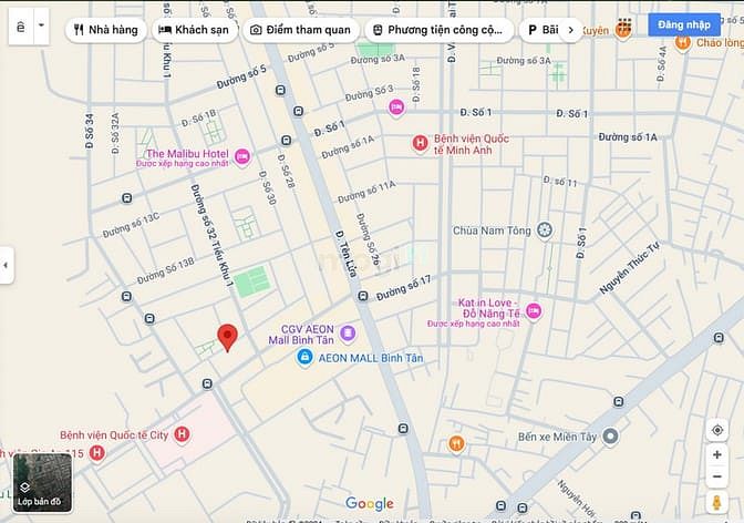 Hình ảnh Bán đất khu Ao Sen Tên Lửa, p Bình Trị Đông B, DT: 5x20m, giá 10 Tỷ