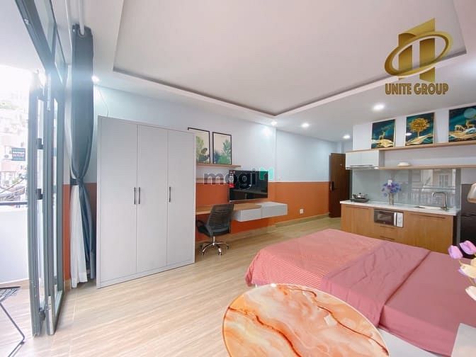 Hình ảnh Cho Thuê Căn Hộ Studio Ban Công, Thang Máy Quận 1 gần Cầu Calmette