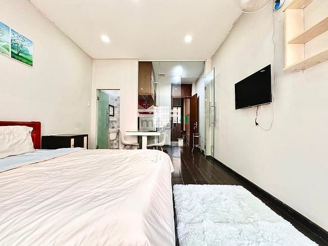 Hình ảnh CHDV 1 phòng ngủ riêng_cửa sổ thoáng_gần CV Lê Văn Tám