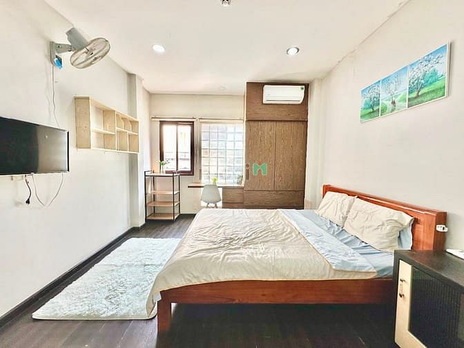 Hình ảnh CHDV 1 phòng ngủ riêng_cửa sổ thoáng_gần CV Lê Văn Tám