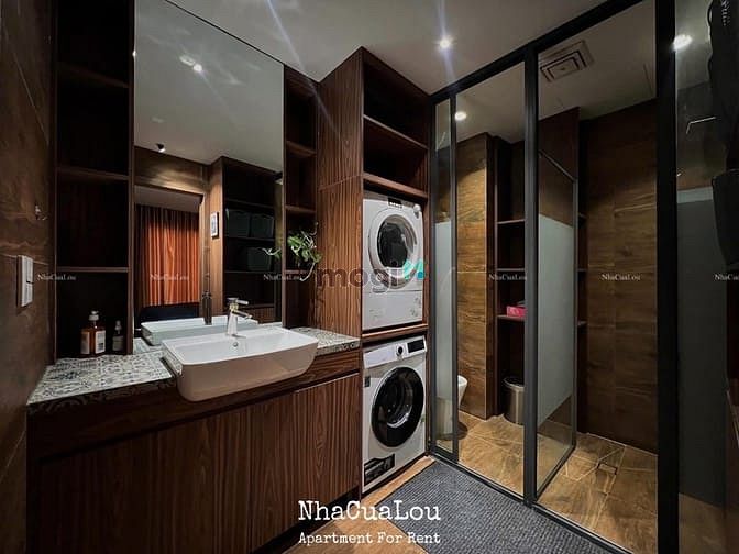 Hình ảnh Penthouse Cực Chill Tông Màu Tối Sang Trọng - Gần Cv Hoàng Văn Thụ