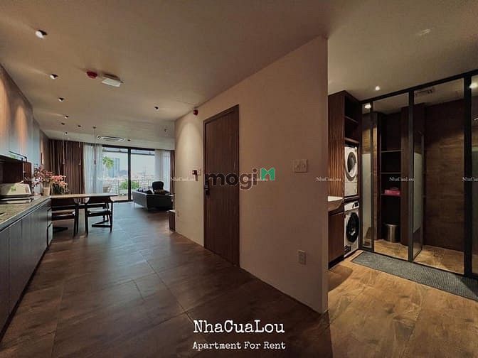 Hình ảnh Penthouse Cực Chill Tông Màu Tối Sang Trọng - Gần Cv Hoàng Văn Thụ