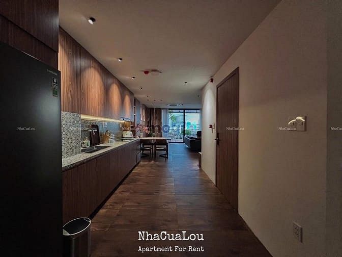 Hình ảnh Penthouse Cực Chill Tông Màu Tối Sang Trọng - Gần Cv Hoàng Văn Thụ