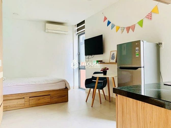 Hình ảnh Mb6623 nạp rút nhanh chóng studio full nội thất có máy giặt riêng ngay cầu Thị Nghè