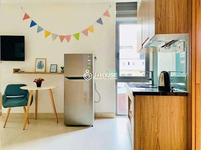 Hình ảnh Mb6623 nạp rút nhanh chóng studio full nội thất có máy giặt riêng ngay cầu Thị Nghè