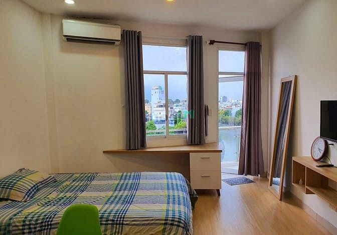 Hình ảnh Mb6623 nạp rút nhanh chóng studio ban công full nội thất có thang máy ngay mặt tiền bờ kè