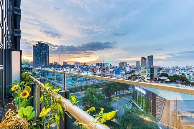 Hình ảnh Tòa nhà Sunwah Pearl cho thuê ngắn hạn và dài hạn.