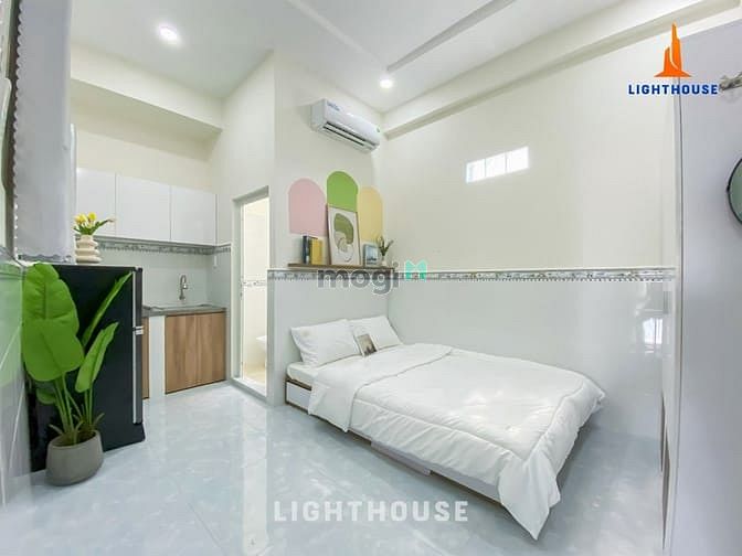 Hình ảnh Chính chủ cho thuê studio sạch sẽ, full nội thất giáp Phan Huy Ích